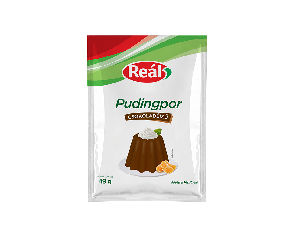 Reál Pudingpor Csokoládéízű 49g