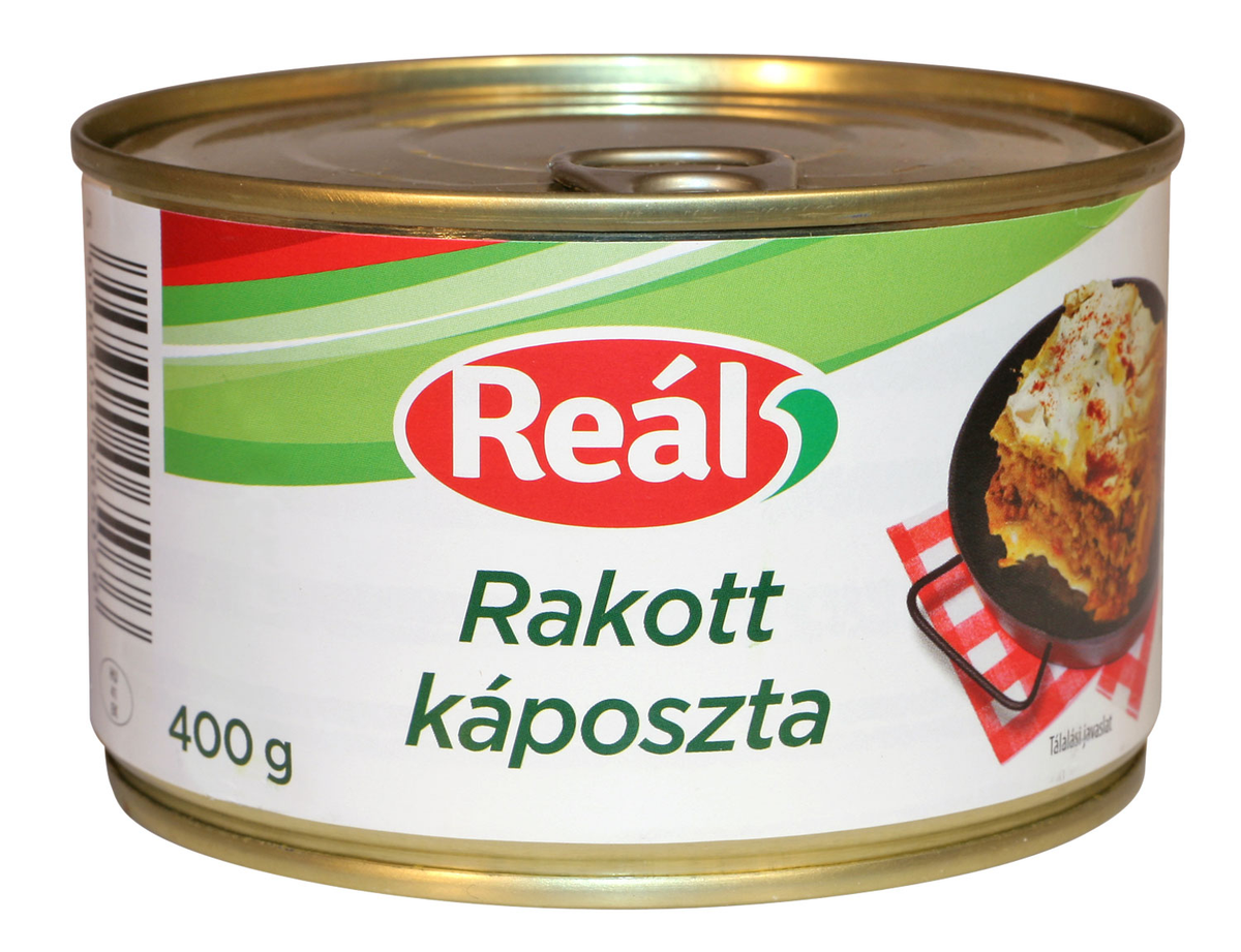 Reál rakott káposzta készétel konzerv, 400 g