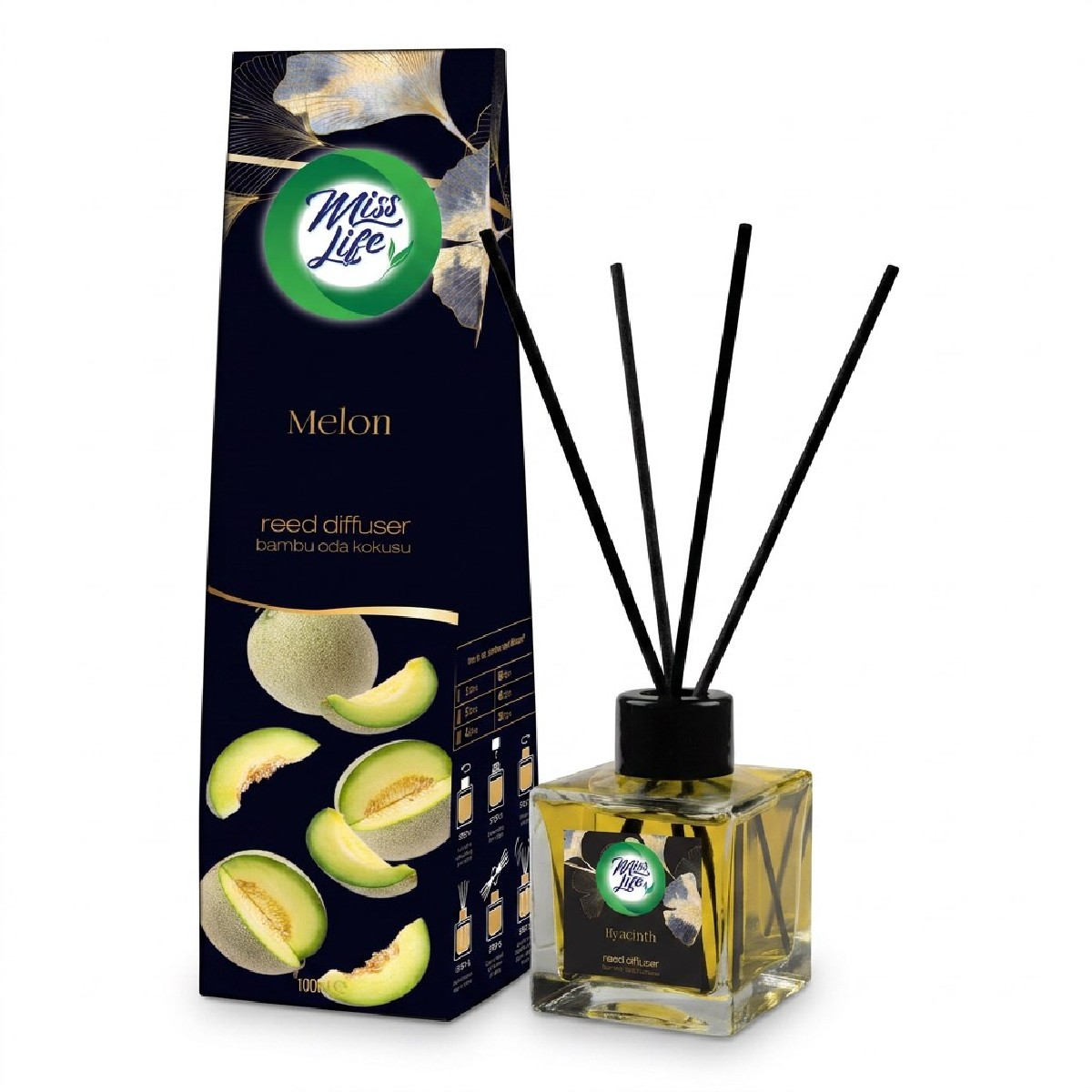 Miss Life Bamboo Pálcás Légfrissítő Melon 100ml