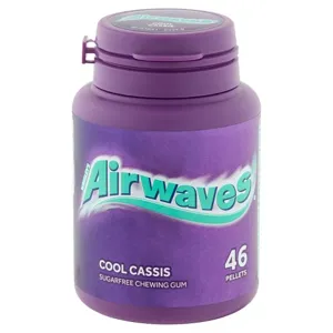 Airwaves Cool Cassis rágó tégelyes 46 db