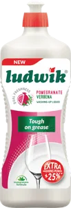Ludwik mosogatószer gránátalma-verbéna 900 ml