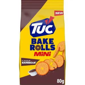 TUC Bake Rolls Mini BBQ 80g