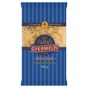Gyermelyi Fodros Lebbencstészta 4 toj. 500g