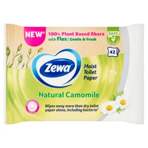 Zewa Nedves Toalettpapír Natural Camomile 42db