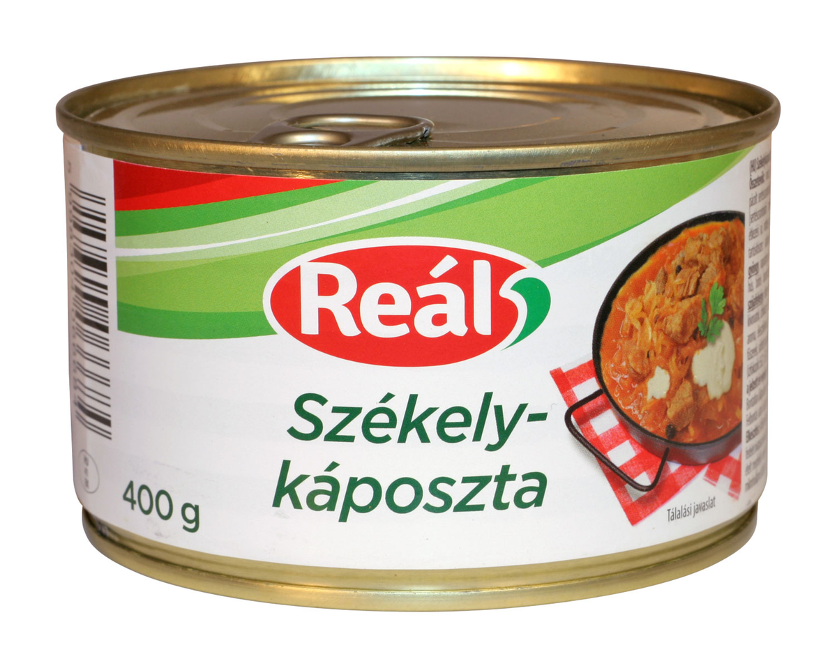 Reál székelykáposzta készétel konzerv, 400 g