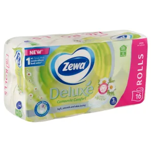 Zewa Deluxe Camomile Comfort toalettpapír 16 tekercs