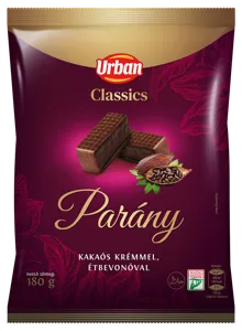 Urban Classics Parány kakaós krémmel étbevonóval 180 g