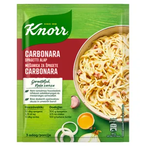 Knorr Carbonara spagetti alap