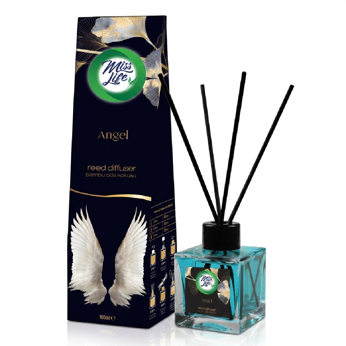 Miss Life Bamboo Pálcás Légfrissítő Angel 100ml