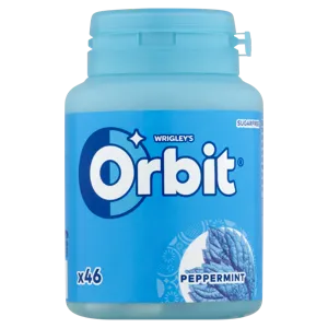 Orbit Peppermint rágó tégelyes 46 db
