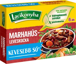Lacikonyha Marháhús Leveskocka Kevesebb Só 6db