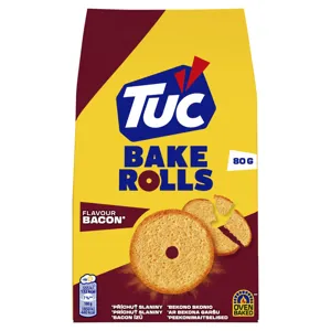 TUC Bake Rolls Bacon 80g