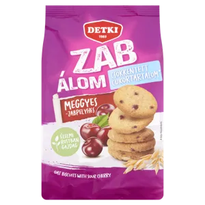 Detki Zab Álom meggyes zabpelyhes keksz