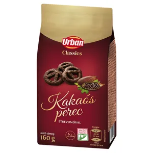 Urban Classics Kakaós perec étbevonóval 160 g
