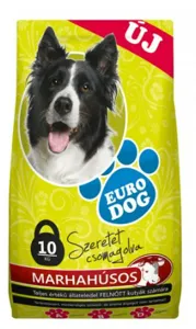 Euro Dog marhahúsos kutyaeledel 10 kg
