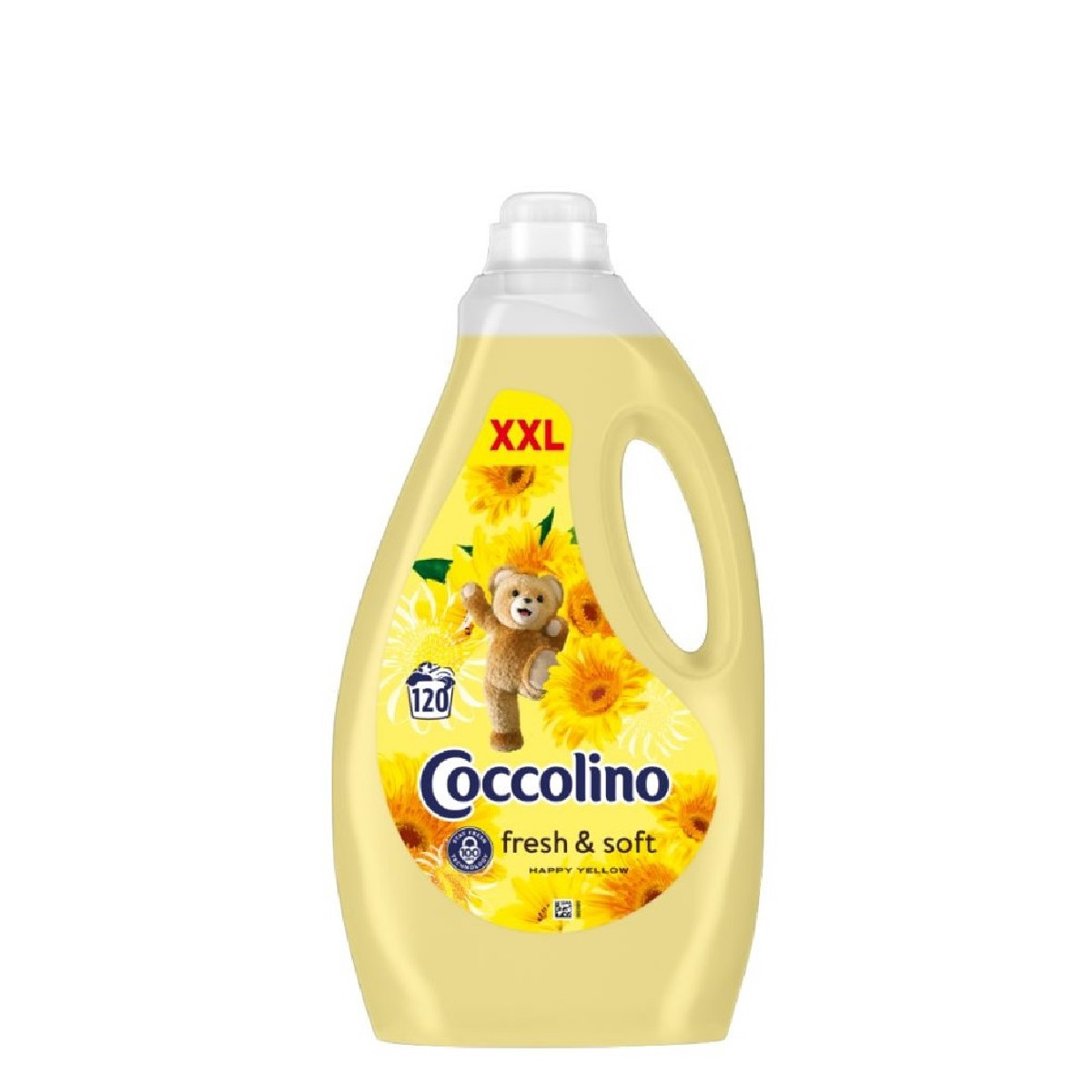 Coccolino Fresh & Soft Happy Yellow XXL 3L