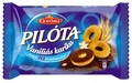 Győri Pilóta Vaniliás karika étbevonóval 150g