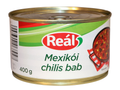 Reál mexikói chilis bab konzerv, 400 g