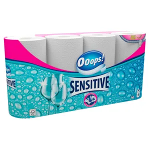 Ooops! Sensitive toalettpapír 8 tekercs