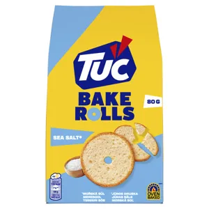 TUC Bake Rolls Sea Salt 80g