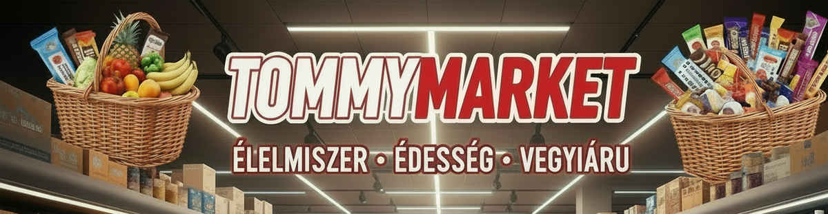 TOMMYMARKET hero kép bevásárlókocsikkal